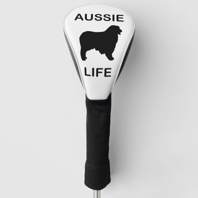 Funda Para Palo De Golf pastor australiano aussie life (Anverso)