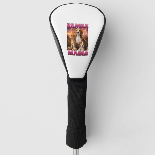 Funda Para Palo De Golf Pastor Belga Malinois (Anverso)