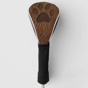 Funda Para Palo De Golf Pata de la Cuero-Mirada