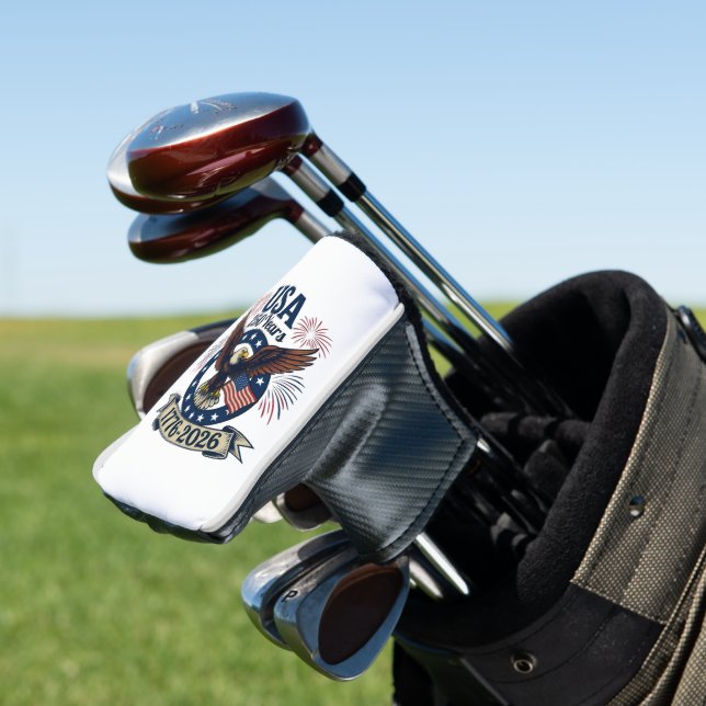 Funda Para Palo De Golf Patriotic American Eagle 250 Years 1776-2026 (In Situ)