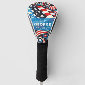 Funda Para Palo De Golf Patriótico