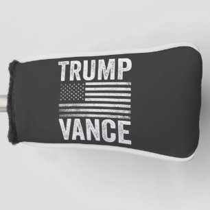 Funda Para Palo De Golf Patriótico de las elecciones estadounidenses de Tr