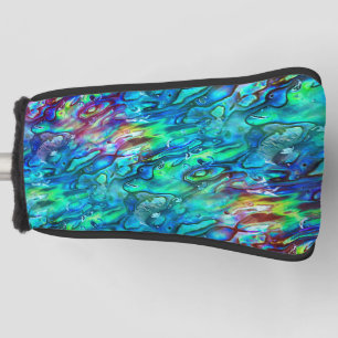 Funda Para Palo De Golf Patrón 1 de trama de Abalone Paua de Nueva Zelanda