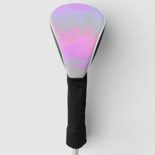 Funda Para Palo De Golf Patrón abstracto colorido rosa púrpura