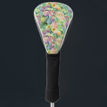 Funda Para Palo De Golf Patrón Cacti de color de agua exótico<br><div class="desc">Cactus de color agua exótico floreciendo con motivos florales.  | © y ® Bigstock® - Todos los derechos reservados.</div>