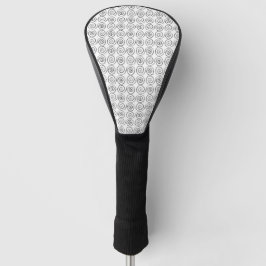 Funda Para Palo De Golf Patrón celta de doble espiral