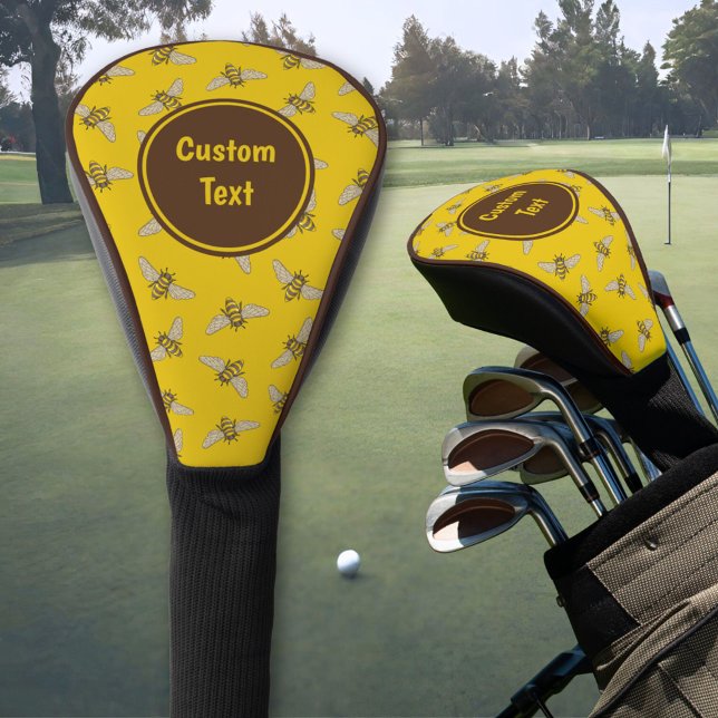 Funda Para Palo De Golf Patrón de abejas (Subido por el creador)