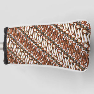 Funda Para Palo De Golf Patrón de batik indonesio