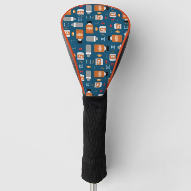 Funda Para Palo De Golf Patrón de Borbón (Anverso)