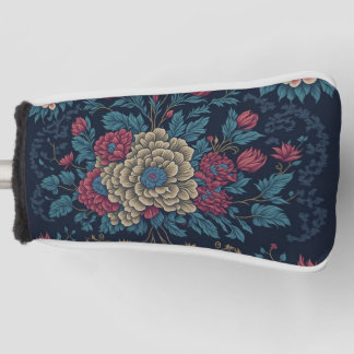 Funda Para Palo De Golf Patrón de bordado mexicano tradicional