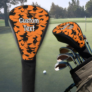 Funda Para Palo De Golf Patrón de brujas voladoras
