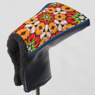 Funda Para Palo De Golf Patrón de buquet de tulipanes