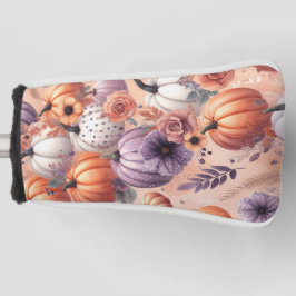 Funda Para Palo De Golf Patrón de Calabaza Preppy