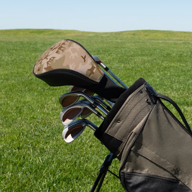 Funda Para Palo De Golf Patrón de camuflaje del desierto, patrón militar,  (In Situ)