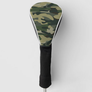 Funda Para Palo De Golf Patrón de camuflaje militar verde