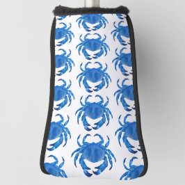 Funda Para Palo De Golf Patrón de cangrejo azul