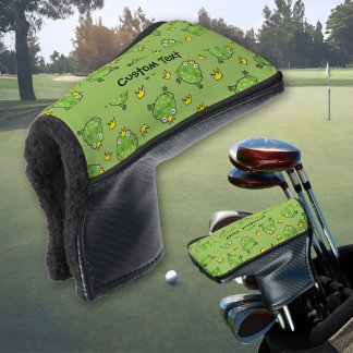 Funda Para Palo De Golf Patrón de dibujos animados de ranas