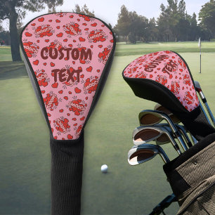 Funda Para Palo De Golf Patrón de efectos de sonido de historieta de besad