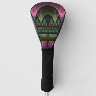 Funda Para Palo De Golf Patrón de fantasía especial Resumen Fractal colori
