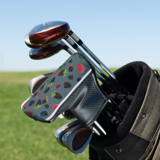 Funda Para Palo De Golf Patrón de frambuesa 2 (In Situ)
