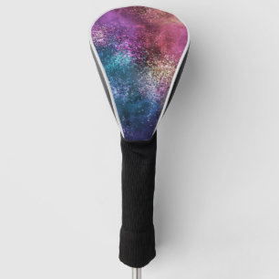 Funda Para Palo De Golf Patrón de galaxia colorido