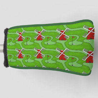 Funda Para Palo De Golf Patrón de golf loco Golfista divertido