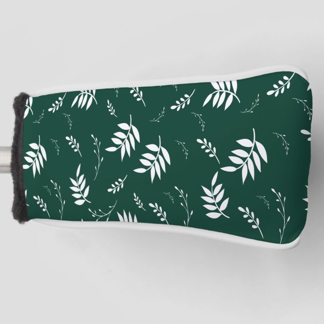 Funda Para Palo De Golf patrón de hoja (Anverso)