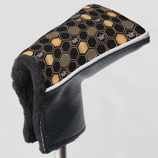 Funda Para Palo De Golf Patrón de honeycomb (Anverso 3/4)