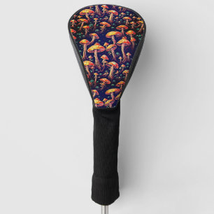 Funda Para Palo De Golf Patrón de hongos