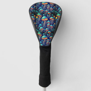Funda Para Palo De Golf Patrón de hongos