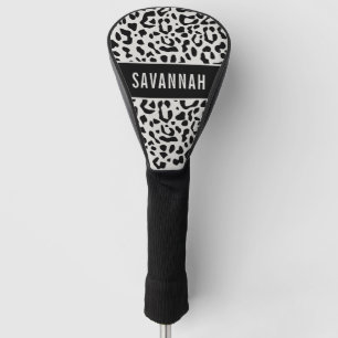 Funda Para Palo De Golf Patrón de impresión de animales de leopardo de nie