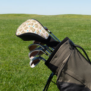 Funda Para Palo De Golf Patrón De Lágrimas, Lágrimas Cuestas, Corazones