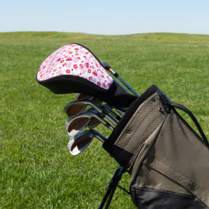 Funda Para Palo De Golf Patrón De Lechuzas, Lechuzas Cutas, Lechuzas Rosad