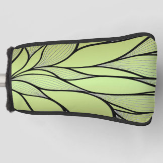 Funda Para Palo De Golf Patrón de licencia creativa verde oliva