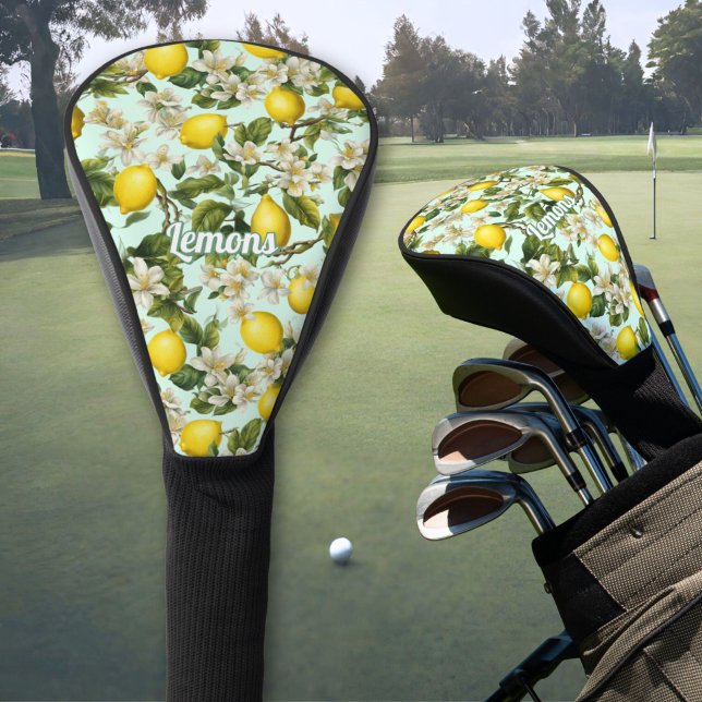 Funda Para Palo De Golf Patrón de limones (Subido por el creador)