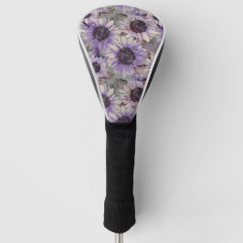 Funda Para Palo De Golf Patrón de mallas de girasol