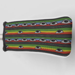 Funda Para Palo De Golf Patrón de ojos psicodélicos