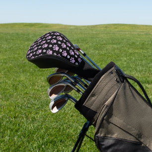 Funda Para Palo De Golf Patrón De Pasta, Pasta De Lino, Pasta De Perro, Pi