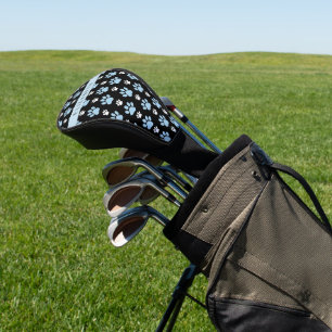 Funda Para Palo De Golf Patrón De Patas, Patas Azules, Patas De Perro, Tu 