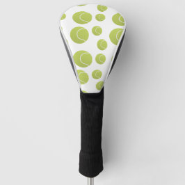 Funda Para Palo De Golf patrón de pelotas de tenis