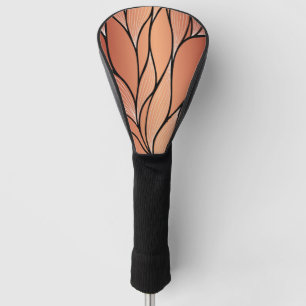 Funda Para Palo De Golf Patrón de permiso de bronce de cobre ruso