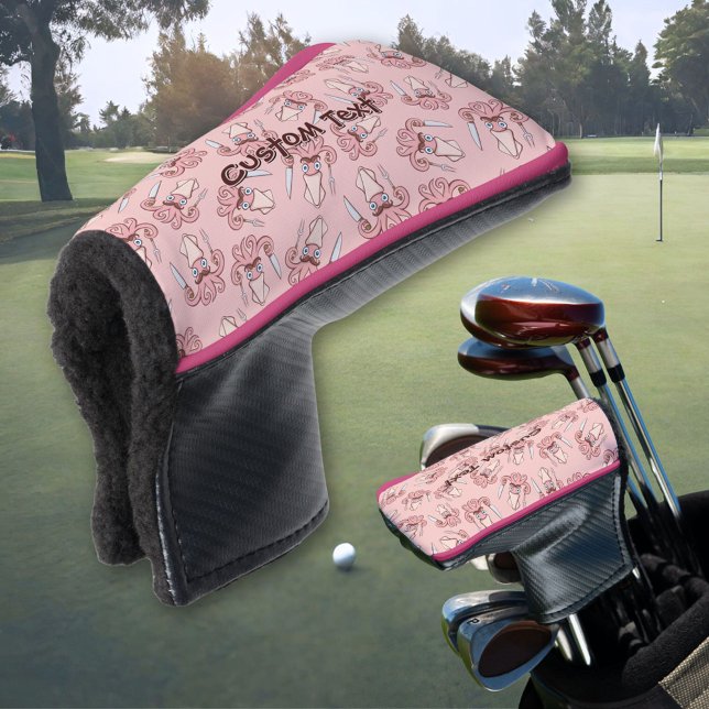 Funda Para Palo De Golf Patrón de Personalizado del Chef Squid (Subido por el creador)