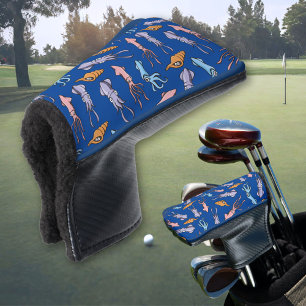 Funda Para Palo De Golf Patrón de Personalizados de calamar