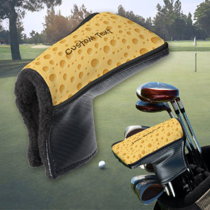 Funda Para Palo De Golf Patrón de queso suizo