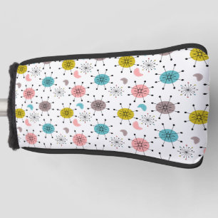 Funda Para Palo De Golf Patrón de ráfaga de estrella retro atómica