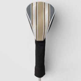 Funda Para Palo De Golf Patrón de raya elegante y moderno