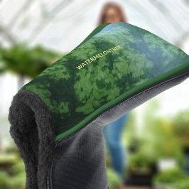 Funda Para Palo De Golf Patrón de resumen de la divertida sandía verde