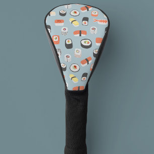 Funda Para Palo De Golf Patrón de sushi
