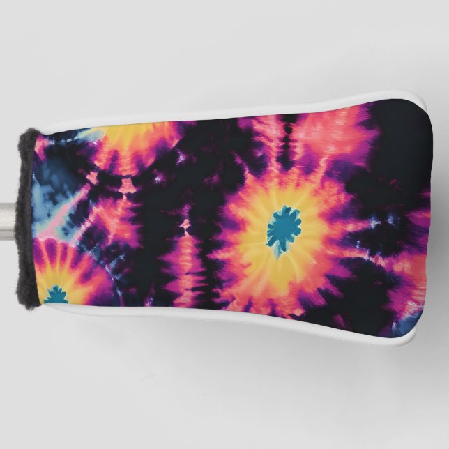 Funda Para Palo De Golf Patrón de tinta de mosaico (Anverso)