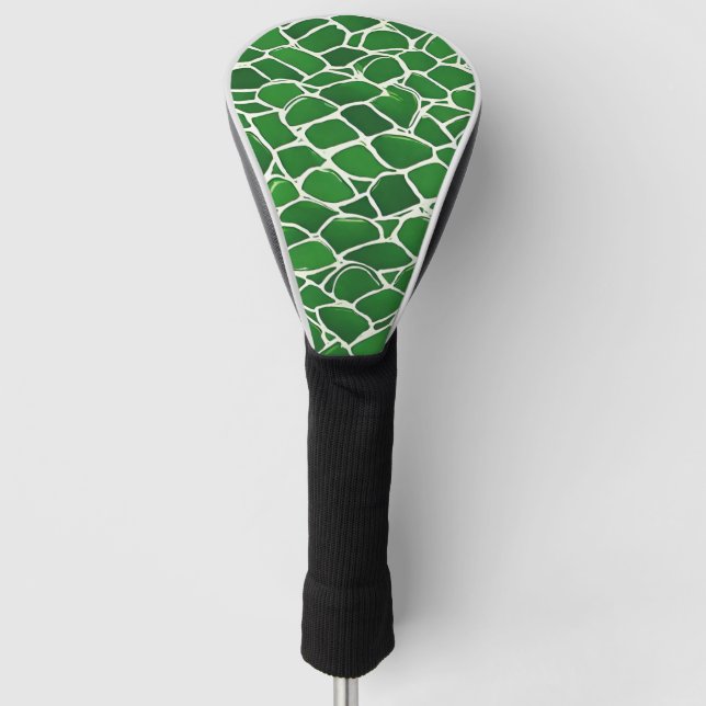 Funda Para Palo De Golf Patrón de trama de tortuga (Anverso)